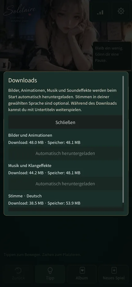 Mach es dir gemütlich